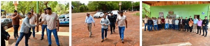 Comunidade da Aldeia Jaguapiru comemora chegada de viatura que vai reforçar a segurança local Comunidade da Aldeia Jaguapiru comemora chegada de viatura que vai reforçar a segurança local
