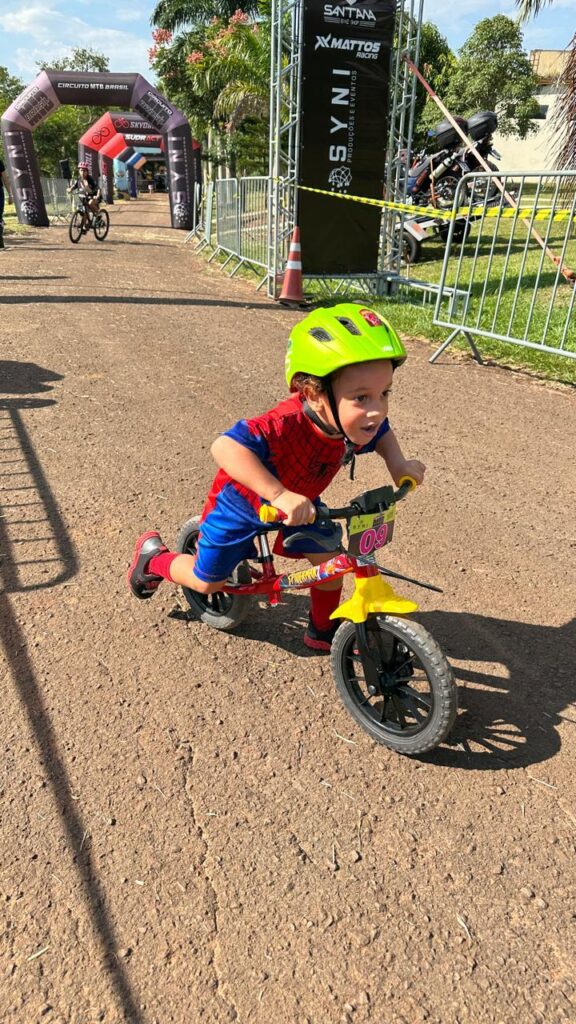 Em shopping da Capital, prova de ciclismo infantil incentiva a prática esportiva desde cedo