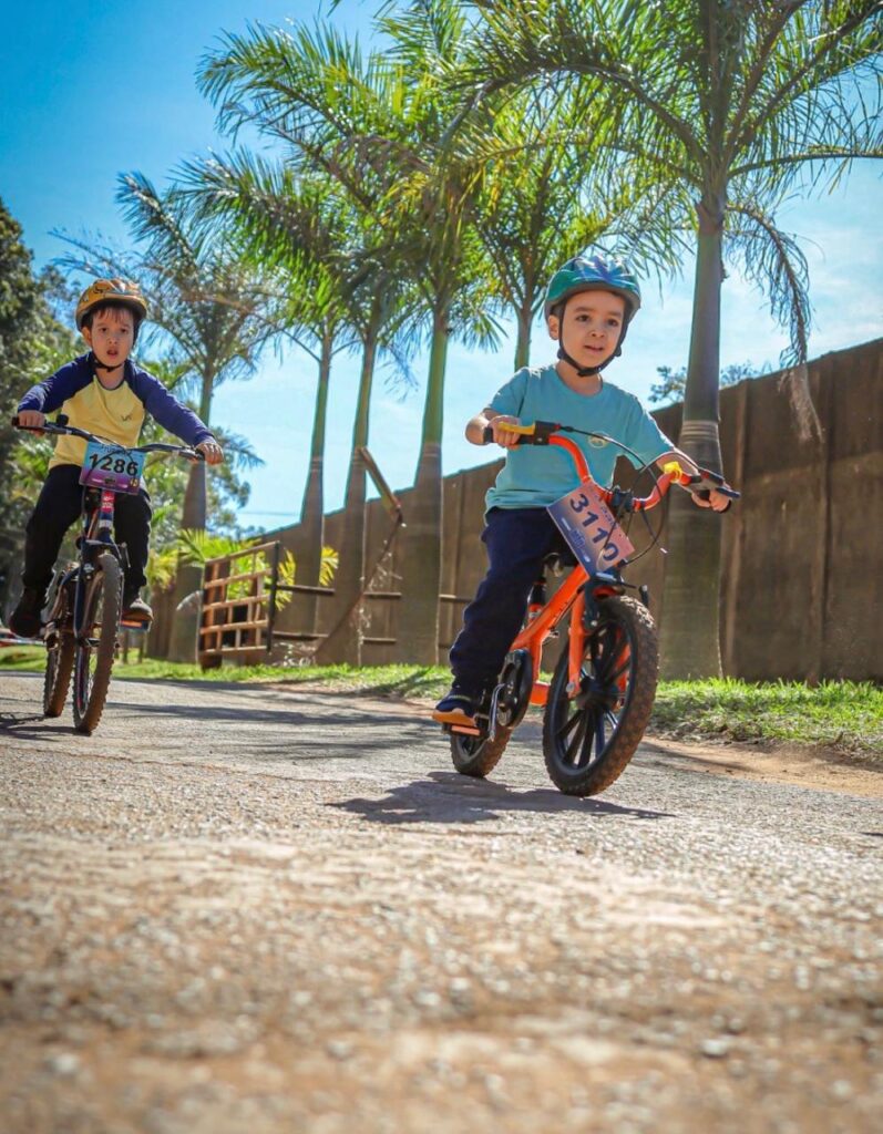 Em shopping da Capital, prova de ciclismo infantil incentiva a prática esportiva desde cedo