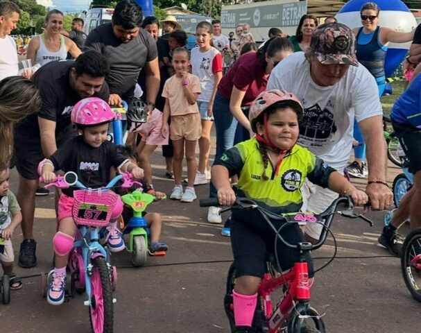 Em shopping da Capital, prova de ciclismo infantil incentiva a prática esportiva desde cedo