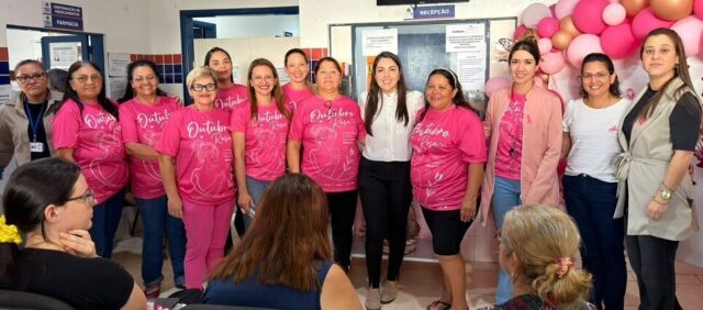 Prefeitura de Ponta Porã desenvolve campanha Outubro Rosa nas Unidades Básicas de Saúde Prefeitura de Ponta Porã desenvolve campanha Outubro Rosa nas Unidades Básicas de Saúde