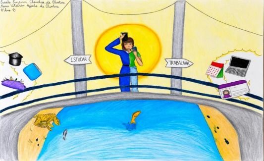 MPT-MS premia estudantes que se destacaram na prevenção e no combate ao trabalho infantil “Na Rota do Desenvolvimento: A ponte entre Estudar e Trabalhar” foi um dos trabalhos vencedores